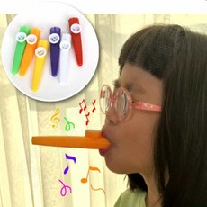 플라스틱 카주 파티소품 음악놀이