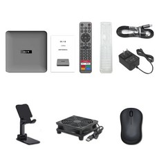 SVICLOUD 小雲盒子 小雲電視盒 10P, 【E】10P+手機支架+散熱風扇+滑鼠, 1套