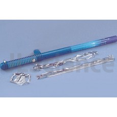 (JLS) 정전기막대 정전기지팡이 (매직 플라이스틱 매직지팡이) 반데그라프내장 정전기봉 정전기유도실험