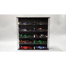 WBS樂光創意 Speed Champion F1 方程式賽車專用壓克力展示盒, 1個, 普通版(車輛平放)