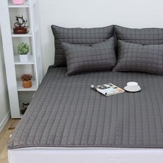 매트 커버 온수 전기 전용 순면 논슬립+온유통상Shop, S 100x200-아이보리