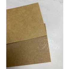 Fion 赤牛皮紙卡, 1個, 6x10cm-100張