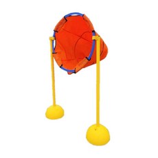 체육대회 공던지기 과녁판 운동회 야유회 게임, 대형 투구기 빨강 (58cm), 상세 페이지 참고, 레드 (12볼+5디스크) 58cm