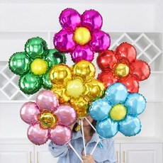파티풍선 기념일풍선 꽃풍선 파티장식 은박풍선 yes+93673Ef, 옐로우