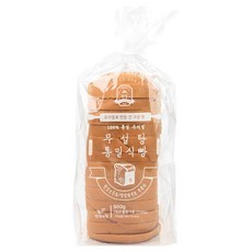 [위밀] 국산 통밀 100% 무설탕통밀식빵 500g X 2개 통밀빵 통밀식빵