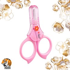 Apple 寶寶專用安全剪刀, 1個, 粉色