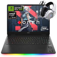 HP OMEN 16 게이밍 노트북 16인치 2K 144GHZ 디스플레이 NVIDIA GeForce RTX 5060 8GB GDDR7 AMD Ryzen 9 8940HX(i, HP OMEN 16 게이밍 노트북, 16인치 2K 14
