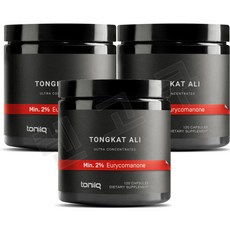 토니크 통갓알리 200mg 120캡슐 Tongkat Ali, 3개, 120정