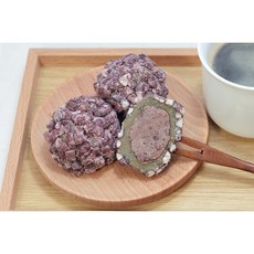 [수가성오메기떡] 덜 달아 맛있는 제주 오메기떡, 통팥, 25개, 55g