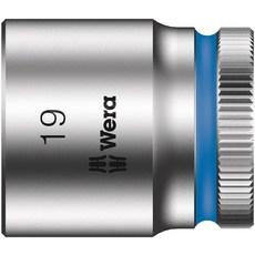Wera Zyklop 8790 HMB 3/8인치 소켓 육각 헤드 19mm x 길이 29mm, Wera Zyklop 8790 HMB 3/8인치 소켓,