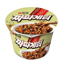 짜파게티 큰사발면 123g, 12개