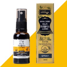 네이쳐스그린웨이 프로폴리스 스프레이 플라보노이드17mg 쏘밍, 1개, 30ml