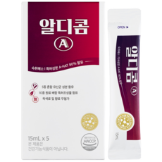공식 숙취해소제 알디콤A 액상스틱형 5포입, 75ml, 2개
