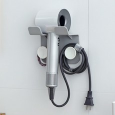 무타공 접착식 드라이기거치대