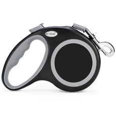 狗狗伸縮牽引繩 (8米/5米) - 適用於大中小型犬 (100斤/50斤以下), 1個, 黑色,5米陞級款（0-50斤狗狗用）