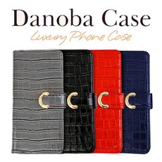 다노바 지퍼 다이어리 케이스 / SM-S938 / 갤럭시 S25 울트라, 레드