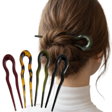 아티 올림머리 핀 u자 비녀 4종세트