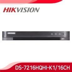 하이크비전 DS-7216HQHI-K1 4MP 4백만화소 16채널 올인원 DVR CCTV 녹화기, 미포함, 1개