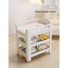 기저귀 침대 여행용 이동식 배낭 갈이대 교환대 백팩 다기능 대용량 수유실 교환 교체 테이블, 3. 교환대 ㅣ라텍스 + 베개