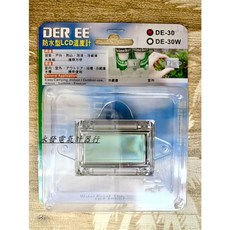 DER EE 防水型LCD溫度計, 1個