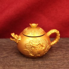 龍年貔貅把把壺轉轉手把件便攜式解壓創意手把件送禮佳品貔貅擺件, 1個, 貔貅把把壺【單個】:貔貅把把壺【單個】
