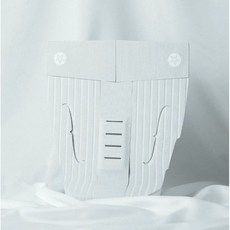 Deflow 衝浪止滑墊 - 西班牙品牌衝浪板防滑墊, 白色 / White,Legi Alonso 5片式, 1個