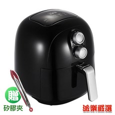 大家源4公升氣炸鍋 料理烘烤炸鍋 (贈食品級矽膠夾) 氣炸鍋 油炸鍋 煎炸鍋 電烤爐 炸雞 炸薯條機, 綠色、紅色、黃色(隨機出貨), R73416