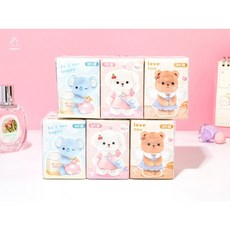 【俊購商城】可愛卡皮巴拉面紙 一次性便捷面紙 迷你衛生紙 外出必備, 1個, 森貝兒手帕紙(9包入)