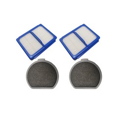 PUREBURG 伊萊克斯Q9吸塵器HEPA濾網芯 2入組 適用PQ91-3EM/3BW PQ92-3BWF EFS71423, 1套, PUREBURG 伊萊克斯Q9
