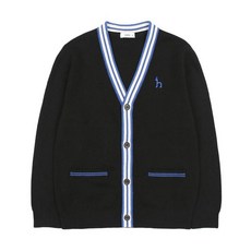 헤지스 키즈 헤지스키즈 베이직 가디건 HUF11KC08M BK