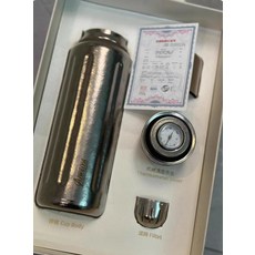 ATHENA 純鈦 500ml 機械溫顯保溫杯, 商品主圖, 1個