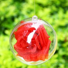 투명 플라스틱 볼 6cm6p