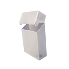 透明軟包煙盒 防潮防壓隨身, 2個, 煙盒-翻蓋款, 透明