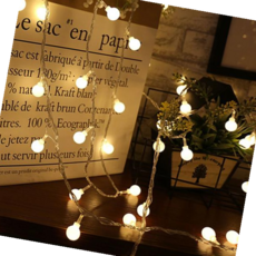 LED 크리스마스 앵구 전구 트리 가랜드, 단품