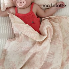 마롤로뜨 뜨왈드주이 아기 블랭킷 사계절 낮잠 이불 담요, 핑크_뜨왈드주이 블랭킷