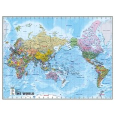 The World(정치구분)(메르카토르도법)(영문)(국전지2매), 성지문화사, 편집부 저