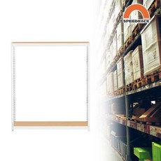 스피드랙 2T 창고선반 중량랙 2단 1200 x 900 x 1200, 12mm 양면코팅합판, 12mm 양면코팅합판