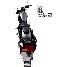 理誠國際 LC Race Tech 全鋁合金 通用型 後輪 駐車架 Rebel 500 Rebel 1100 重機維修保養必備, 1個, Rebel 1100駐車架配置為紅色滑輪