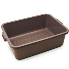 다용도 정리함 주방 업소용 플라스틱 수납 정리함 보관함 설거지통 정리통 싱크대 수납통 설거지 식기 간이, 브라운