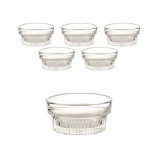 GLASSCO 線條迷你醬料碗 SH53518, 單色, 6入