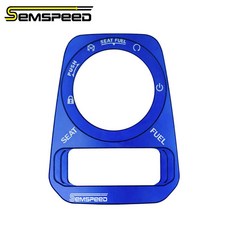 SEMSPEED 오토바이 열쇠 구멍 장식 커버 FORZA 350 -2025 HONDA ADV 22 25 용 점화 스위치 뚜껑, blue