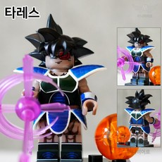 핸드브릭 팩토리 커스텀 미니브릭 피규어 드래곤볼 호환 블록호환, 48. 타레스, 1개