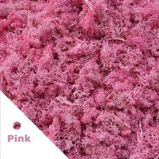 500g/1000g 미니 풍경 이끼 잔디 영원한 생명 가짜 인공 녹색 식물 홈 정원 장식 DIY 공예, 14)1000gram, Pink