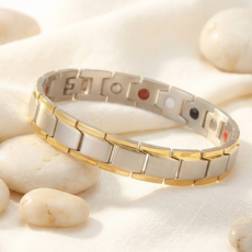 바오르 남녀공용 피로완화 정전기방지 게르마늄 건강팔찌, 1개