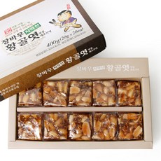 장바우 치악산 황골엿 땅콩깨조각엿 400g/선물세트, 400g, 1개