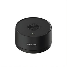 SMOKPUB電動煙燻機 隨行煙燻器 磁吸安全上蓋 Type-C快充 多種風味木屑, 黑色, 1套