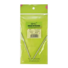 흑단바늘 2/2.5/3/3.5/4/4.5/5/5.5/6/6.5/7/8mm 뜨개질 도구 스테인레스 라인 원형 바늘 알루미늄 핸들 링, 01 40cm, 06 5.5mm 1615288