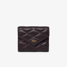 라코스테 여성 반지갑 LACOSTE 26SS 크로코델(CROCODELLE) 플랩