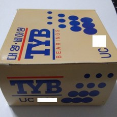 TYB 국산 유니트용 베어링 UC207, 상세설명참조, 1개