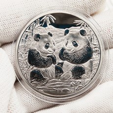 기념주화 수집용 은화 골드코인 메달 금속 인테리어장식품 컬렉션 선물용 고급 디자인, 팬더 실버 스타일 10